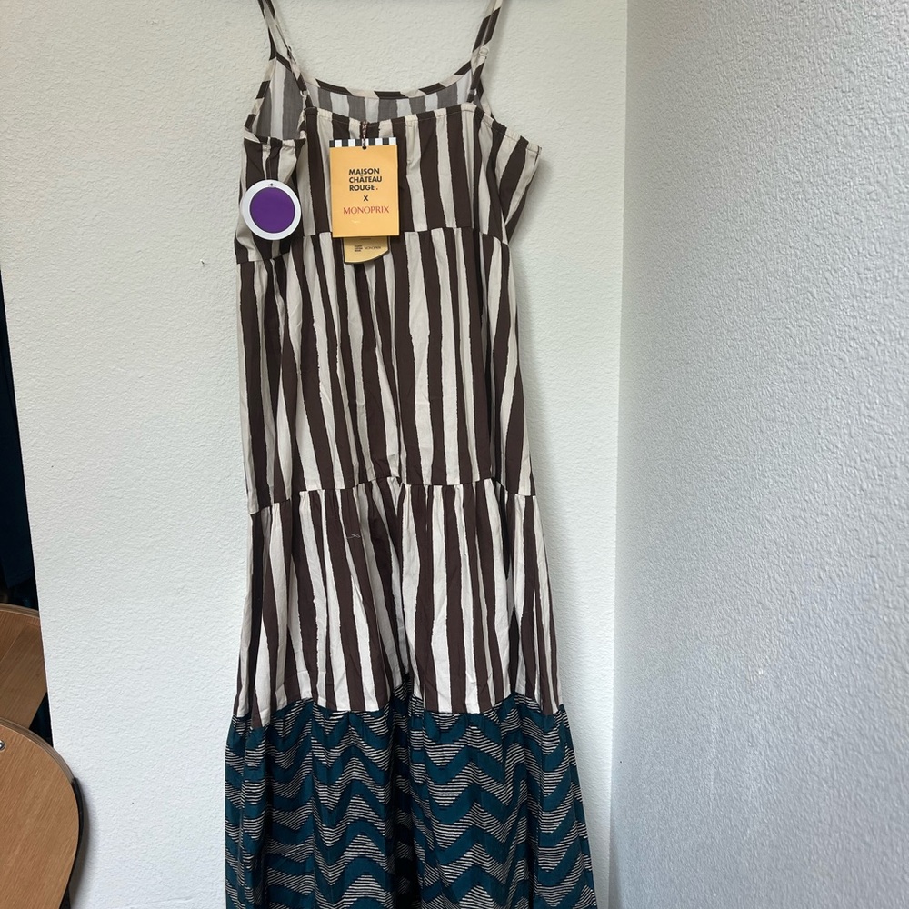 brand new Maison chateau rouge monoprix collab dress size 10
